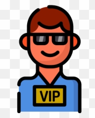 Vip Vector Svg Icon - Very Important Person Png