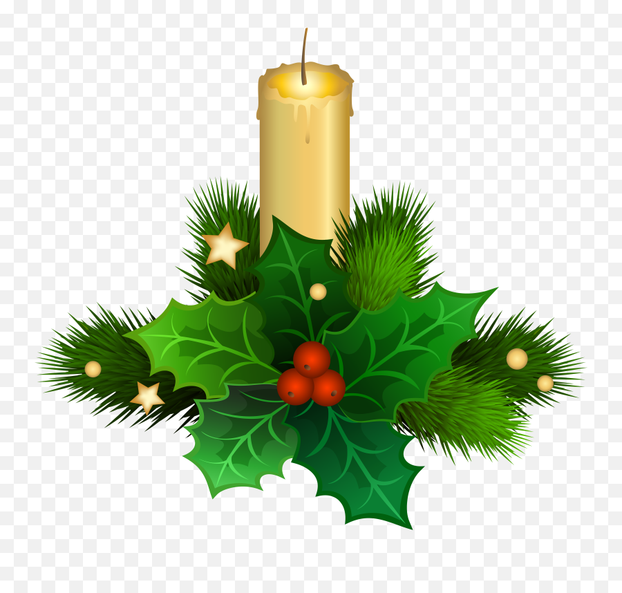 Candle Png Clip Art Image Gallery - Clipart Christmas Candles,Christmas Candle Png