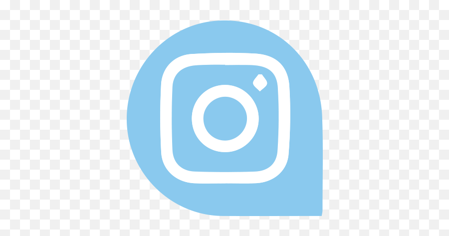 Download Hd Instagram Icon - Instagram Transparent Png Image Light Blue Instagram Icon Aesthetics,Ig Icon White