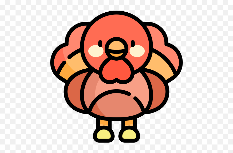 Turkey - Free Animals Icons Dot Png,Thanksgiving Turkey Icon