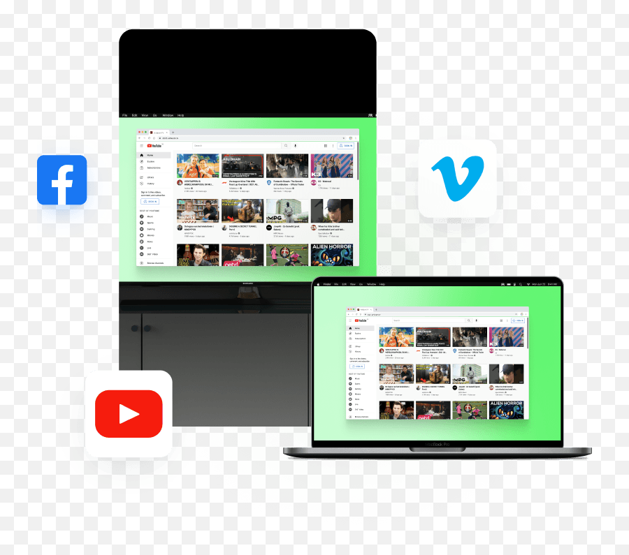 Screen Mirror Mac Or Macbook To Android Tv Airbeamtv Png Os Youtube Icon