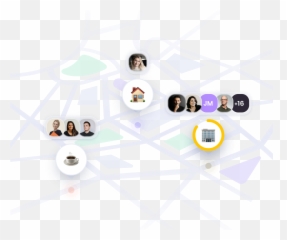 Café The Social Hub For Hybrid Teams - Dot png