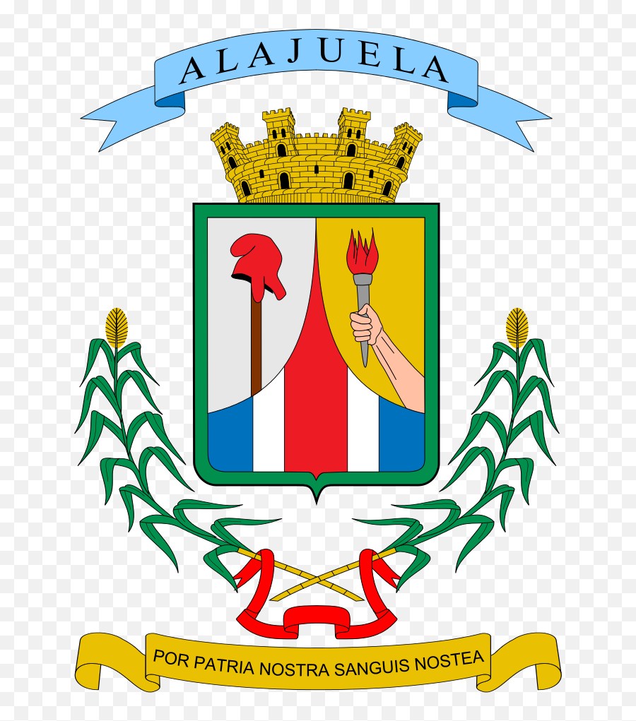 Coat Of Arms Province Alajuela - Alajuela Province Png,Costa Vida Logo