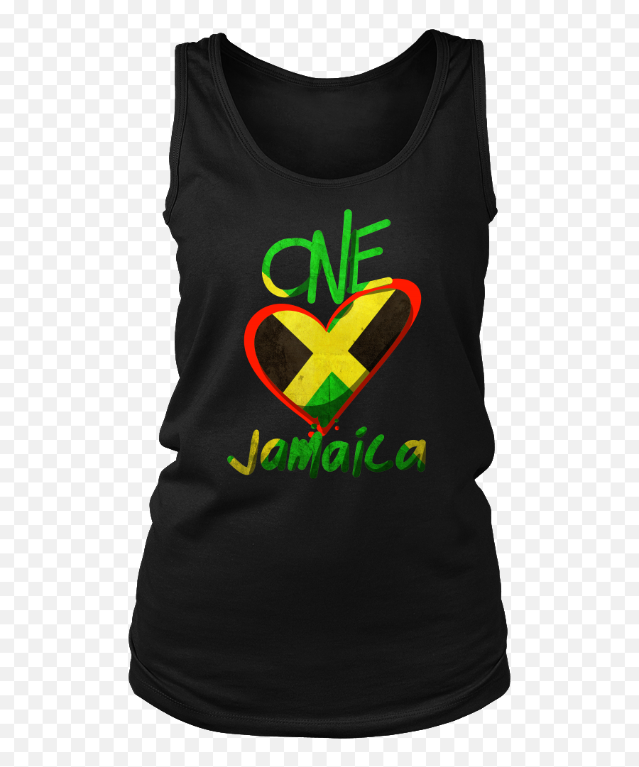 Jamaica One Love Reggae Carribean - Active Tank Png,Jamaica Flag Png