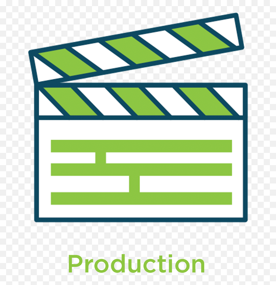 Download Hd Production - Diseños Creativos De Cine Png,Clapper Board Png
