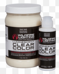 Wildfire Invisible Clear Colors Black Light Paints - png