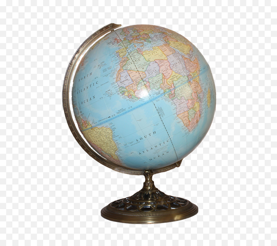 Globe Earth Png Images Clipart - Earth Sphere Png,The World Png