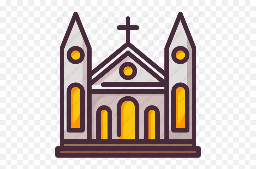 Download Church Vector Icon Inventicons - Religion Png,Churches Icon