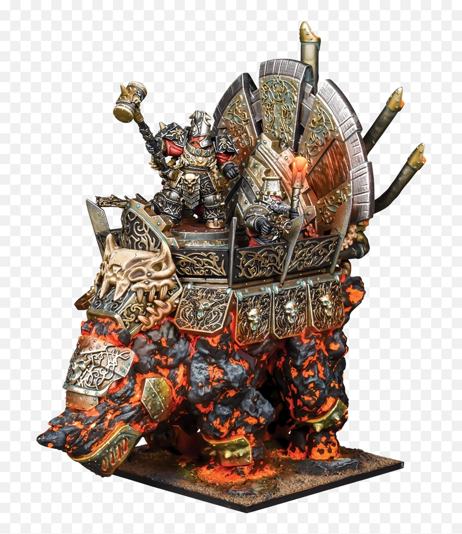 Kings Of War Abyssal Dwarf - Hellfane Mantic Abyssal Dwarfs Png,Tyranid Icon