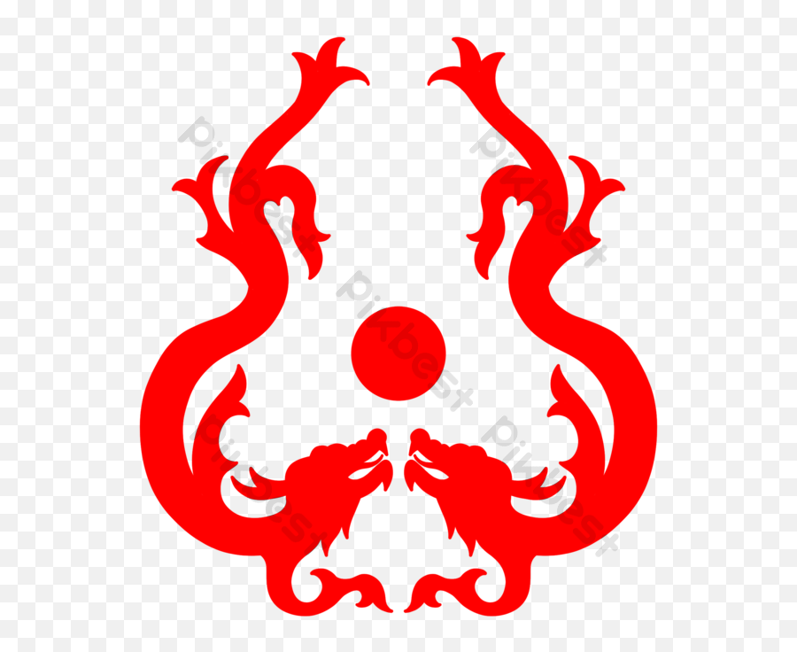 Chinese Style Dragon Logo Png Images Psd Free Download - Dragon Chinese Logo Design,Red Dragon Icon