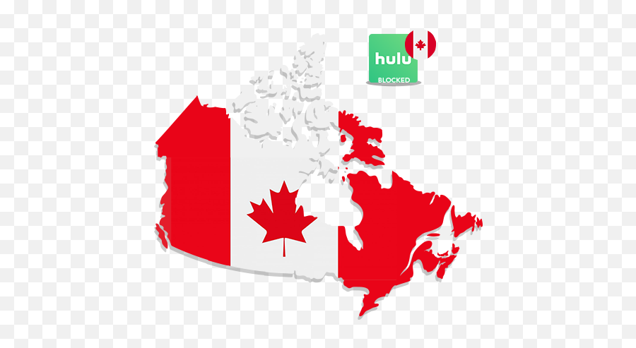 How To Watch Hulu In Canada 2022 Updated - Canada Map Png,Hulu Icon Download
