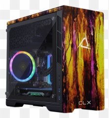 Clx Scarab Mini Gaming Pc Small Form Factor - Computer Fan png