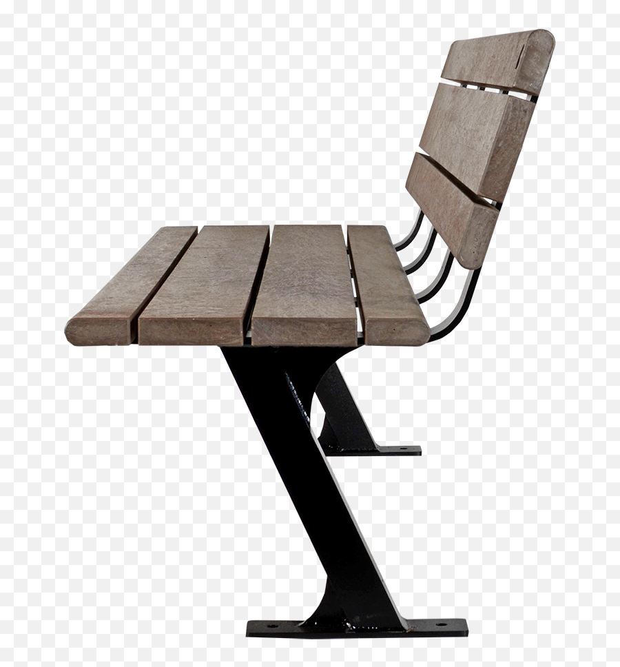 Download Hd Walnut - Side View Bench Png,Park Bench Png