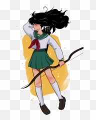 Inuyasha U2013 Old Tumblr - Kagome Higurashi Tumblr Fanart Png,Inuyasha Png