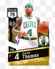 Isaiah Thomas Gold Card - Kyle Korver Nba 2k17 Png,Isaiah Thomas Png