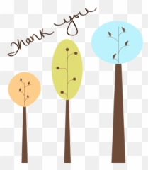 Download Free Png Thank You Clip Art - Tree Clipart