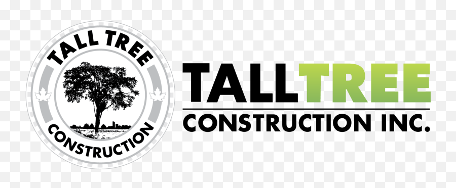 Tall Tree Construction Logo - Circle Full Size Png Circle,Tall Tree Png