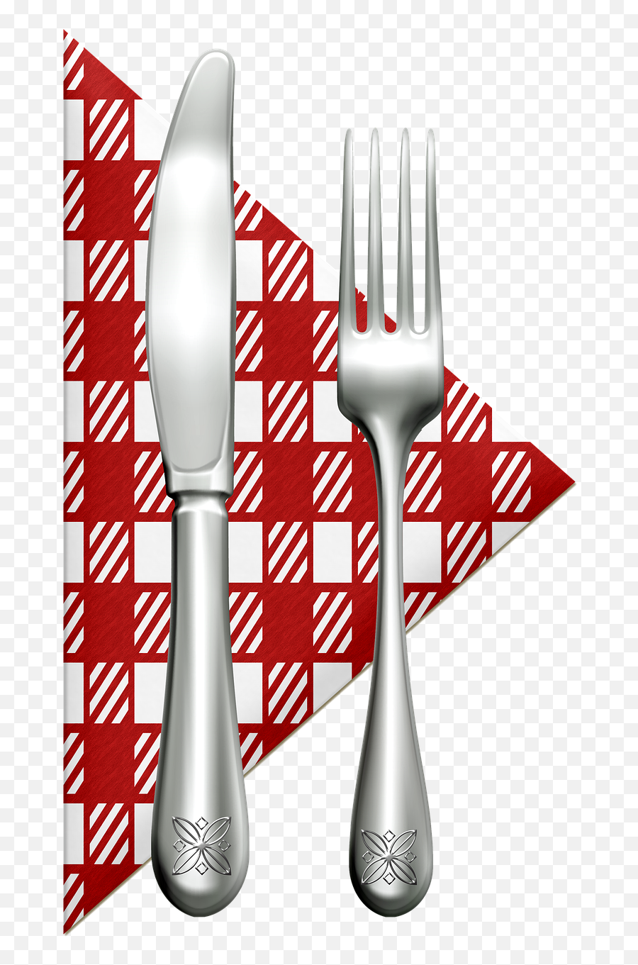 Silverware Knife Fork - Free Image On Pixabay Guardanapo E Talher Png,Napkin Png