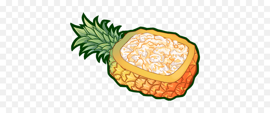Pineapple Fried Rice Food Fantasy Wiki Fandom - Pineapple Fried Rice Illustration Png,Pineapple Clipart Png