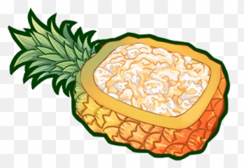 Pineapple Fried Rice Food Fantasy Wiki Fandom - Pineapple Fried Rice Illustration Png,Pineapple Clipart Png