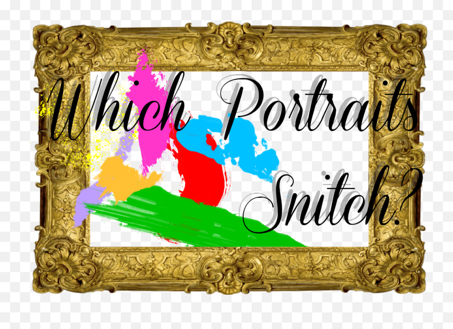 Snitch Png - Which Portraits Snitch Gold Frame 3169658 Frame Cutout Png,Golden Snitch Png