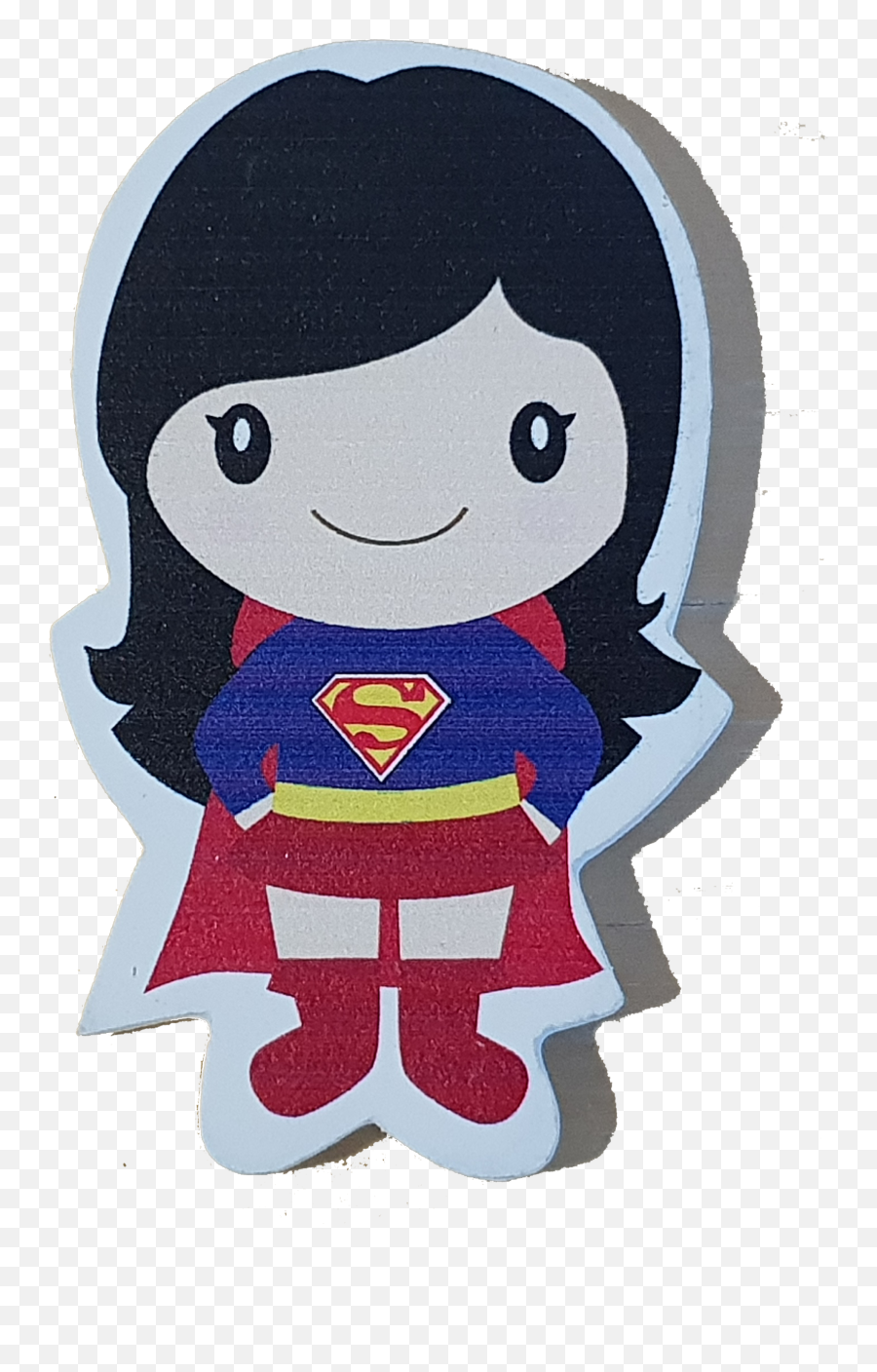Cu0026f Wooden Super Girl Character - Cartoon Png,Super Girl Png