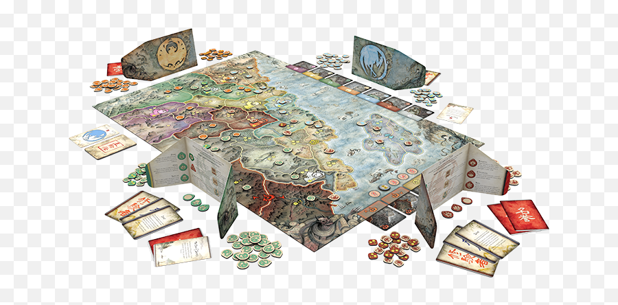 Map - Battle Of Rokugan Png,Board Game Png