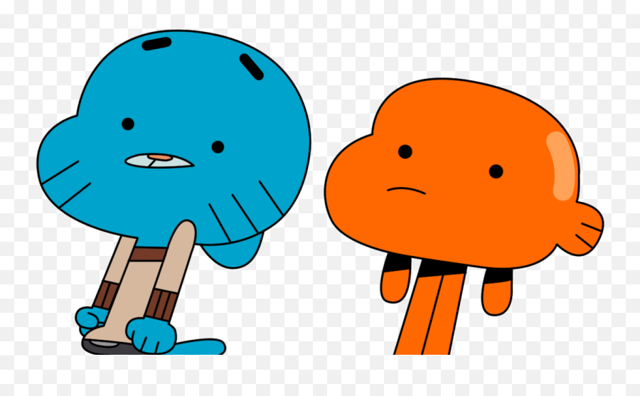 Darwin Amazing World - Amazing World Of Gumball Shocked Faces Png,Gumball Png
