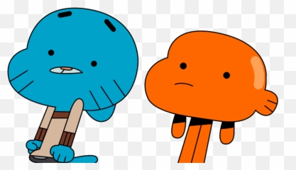 Darwin Amazing World - Amazing World Of Gumball Shocked Faces Png,Gumball Png