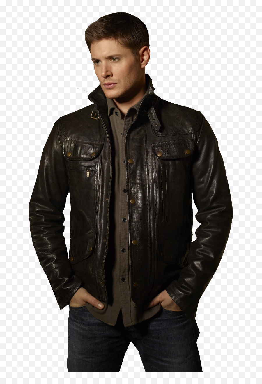 Supernatural Png Images Transparent - Dean Supernatural Leather Jacket,Supernatural Png