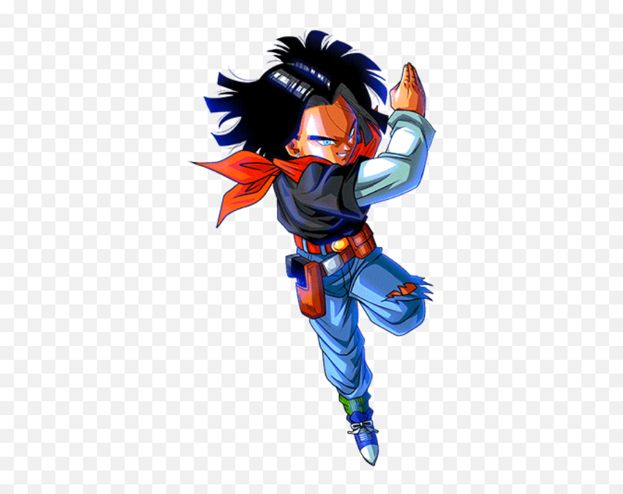 Android 17 Png 5 Image - Cartoon,Android 18 Png