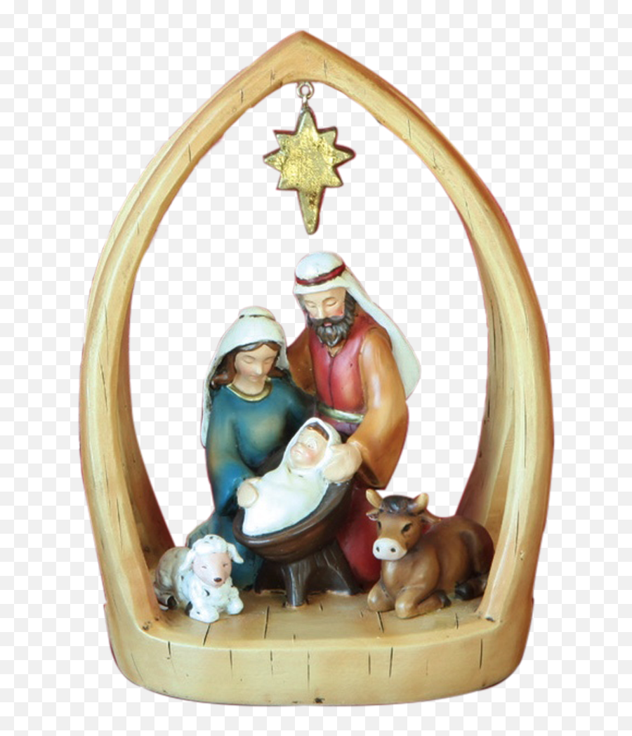 Resin Hanging Star Nativity Png Image - Portable Network Graphics,Nativity Star Png