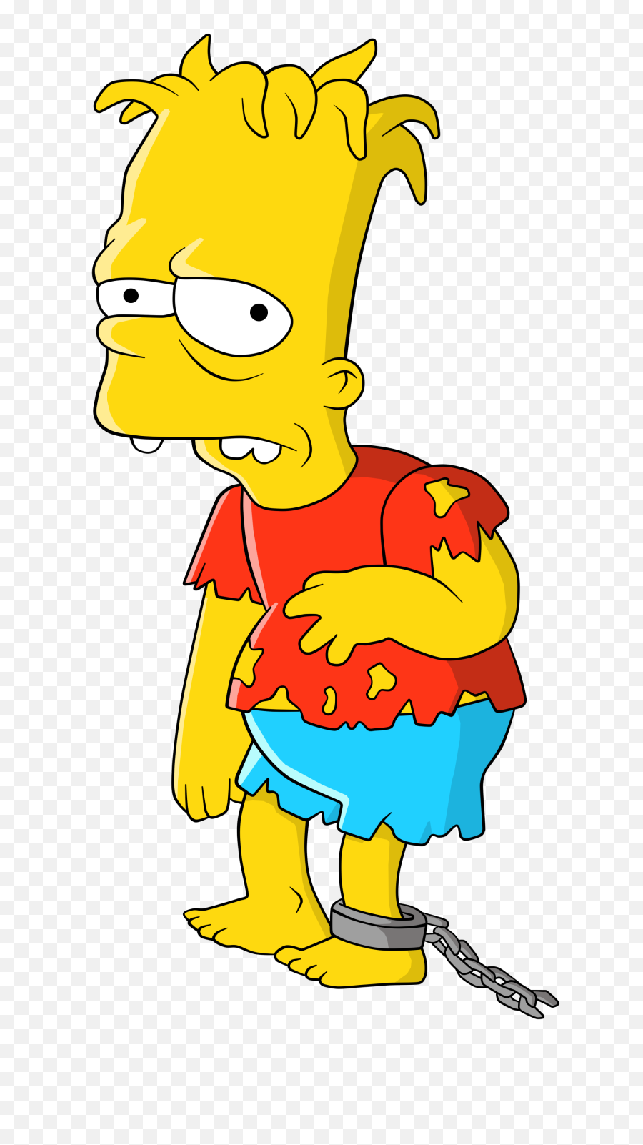 Png Image With Transparent Background - Hugo Simpson,The Simpsons Png