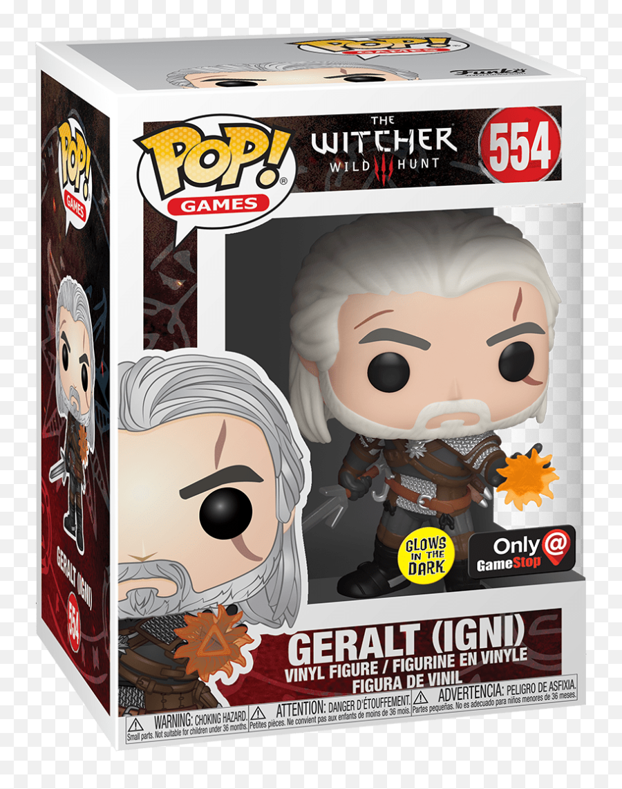 Geralt In The Dark - Pop Geralt Igni Png,Geralt Png