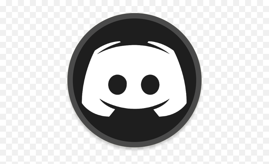 Discord Icon Template - Black And White Discord Logo Png,Discord Ic...