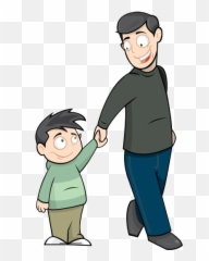 Boat To Paradise Story Father Son - Dad And Son Walking Clipart Png,Father And Son Png