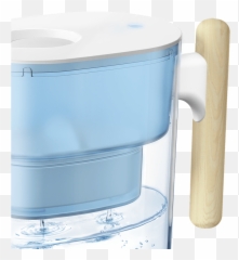 Chubby 10 - Cup Water Filter Pitcher LongLasting Blue 200 Gallons Best png