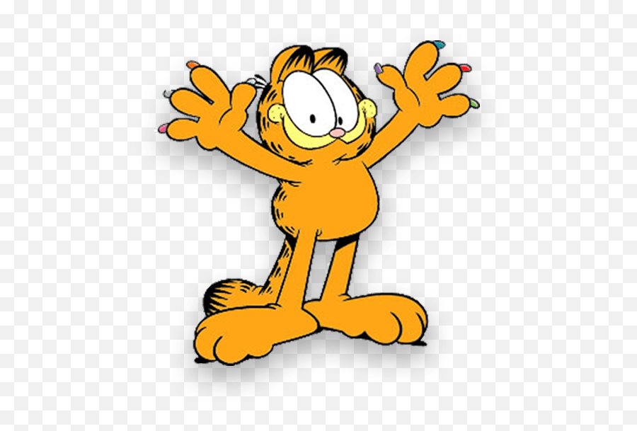 Garfield - Soft Claws Claw Png,Garfield Png