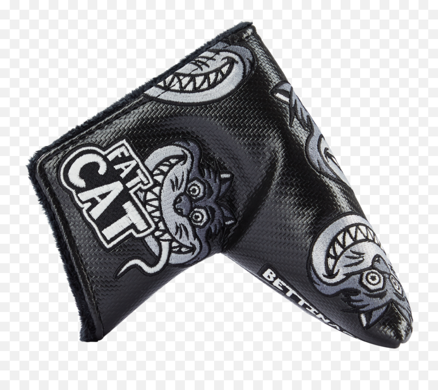 Black Carbon Fiber Fat Cat Headcover - Bettinardi Png,Friday The 13th Logo Png