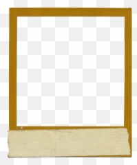 Vintage Polaroid Frame Png Full Size Download Seekpng - Clip Art