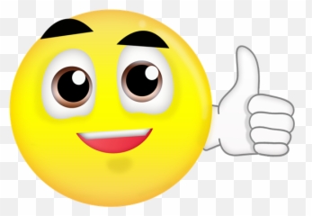 Download Free Thumbs Up Emoji - Smiley png