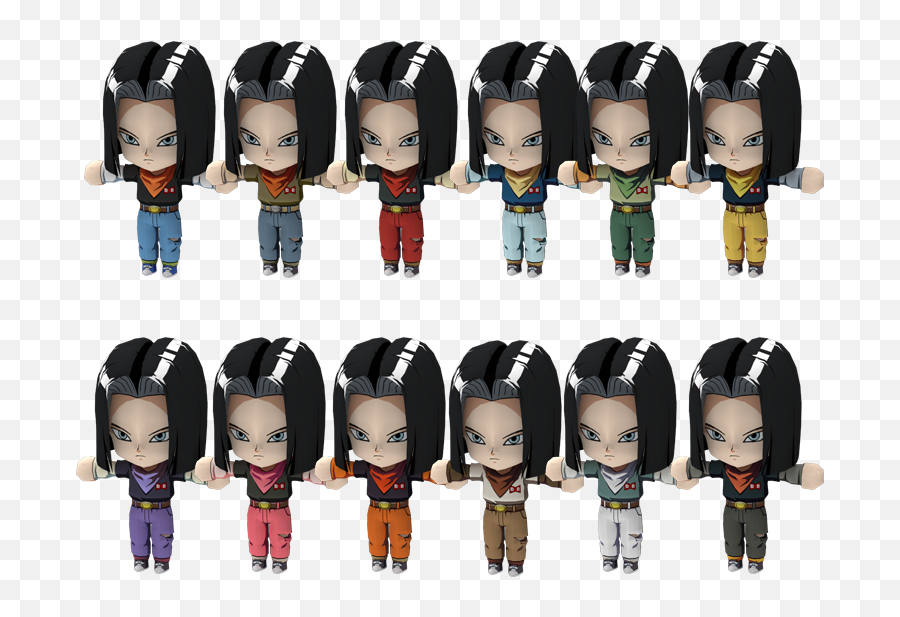 Pc Computer - Png Android 17 Fighterz Transparent,Android 17 Png