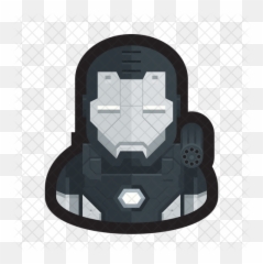 War Machine Icon Of Colored Outline - png