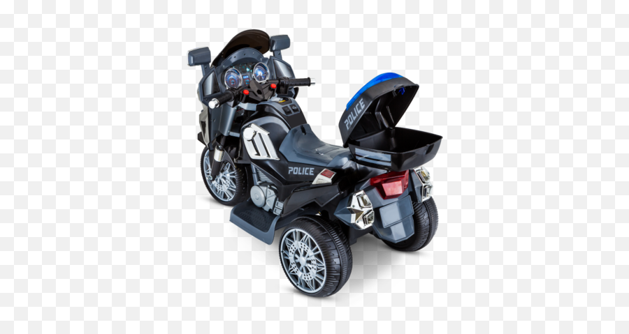 Kid Trax Police Motorcycle Ride - Motorcycle Png,Police Lights Png