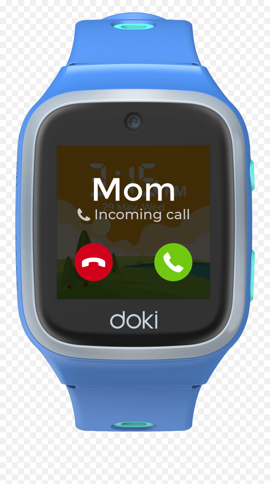 The Doki Store Dokipal - The Best 4g Lte Smartwatch For Kids Dokipal Watch Png,Doki Doki Logo