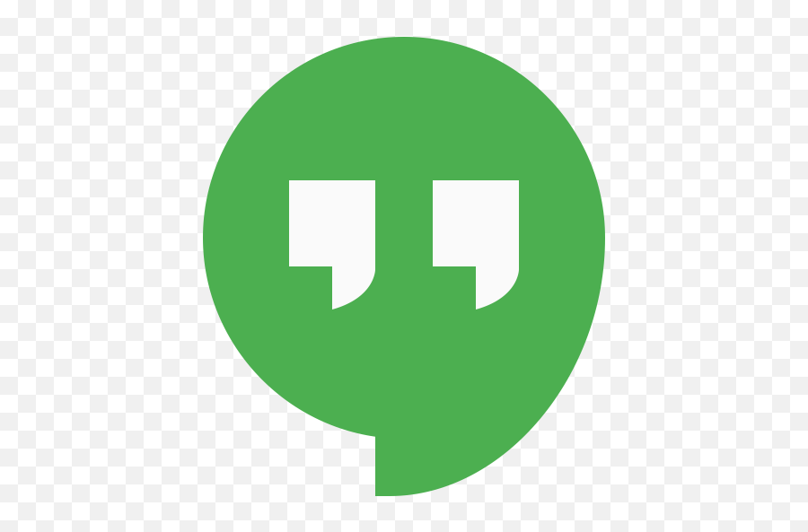 Google Hangouts Logo Icon Of Flat Style - Hangouts Icon Png,Google Hangouts Logo Png