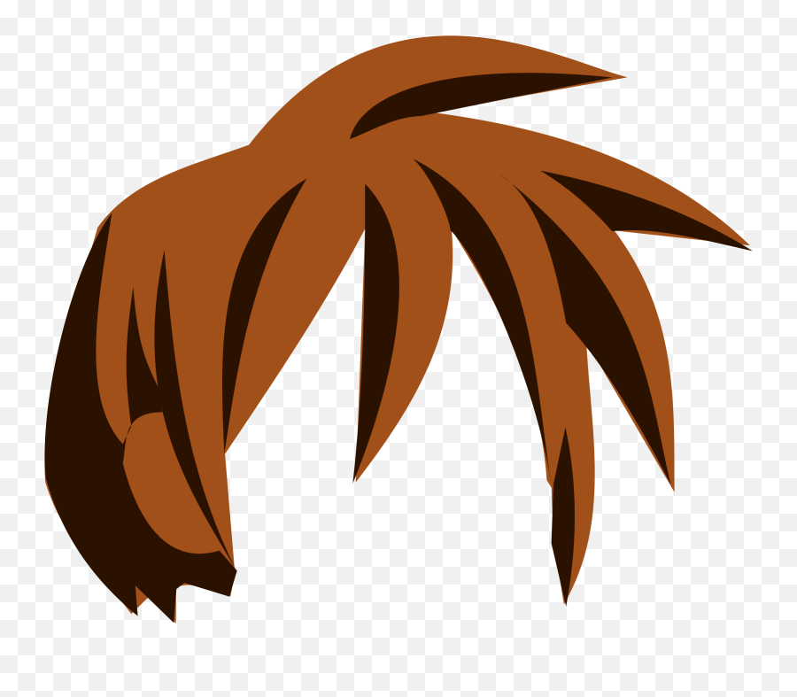 Manga Hair Clipart Clipartfest - Brown Hair Cartoon Boy Png,Anime Hair Transparent