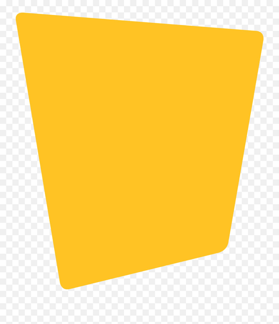 Download Hd Trapezoid Shape Png Clipart - Yellow Trapezoid Transparent,Trapezoid Png