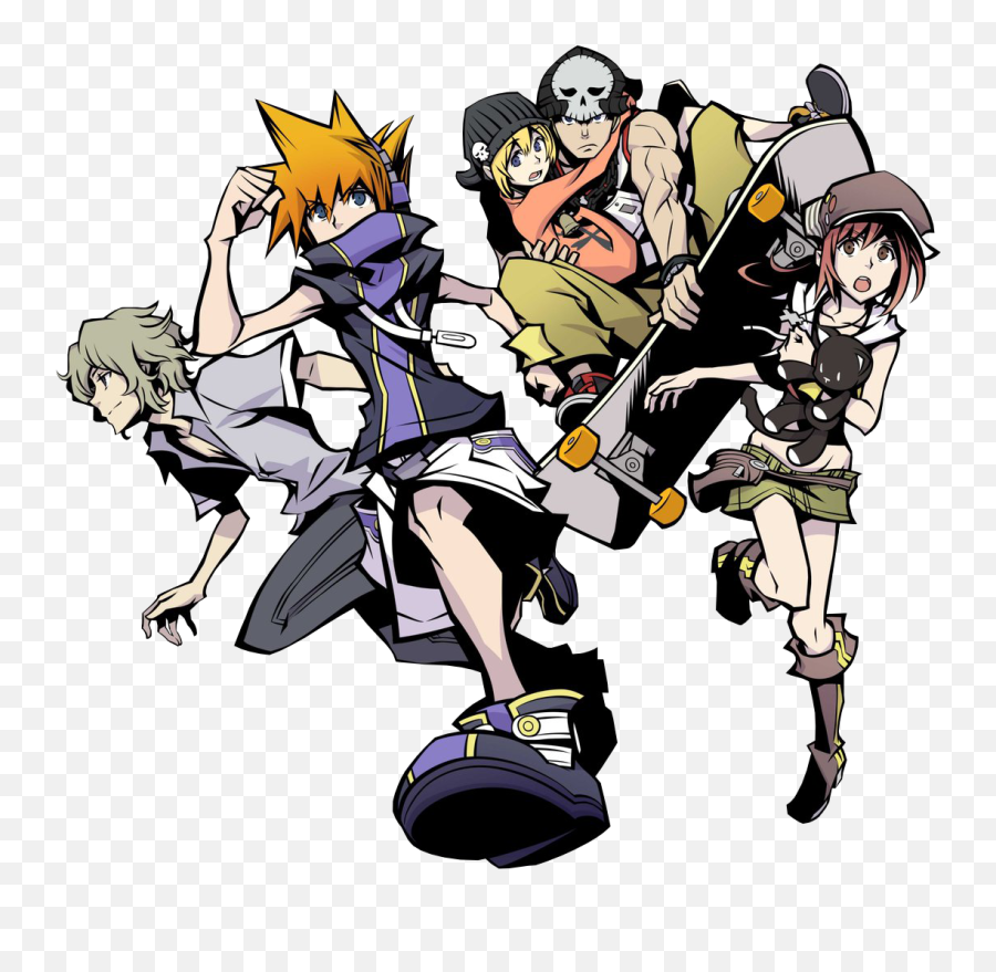 World Ends With You Official Art - World Ends With You Png,The World Ends With You Logo