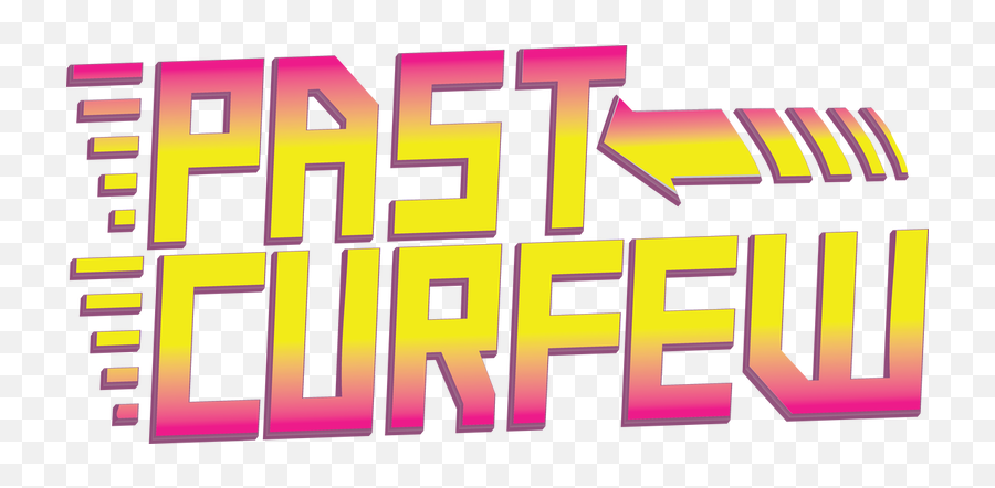 Past Curfew The Back To Future Band - Past Curfewback Horizontal Png,Back To The Future Logo Transparent